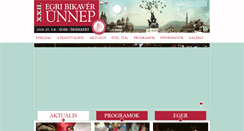 Desktop Screenshot of bikaverunnep.hu
